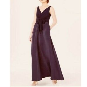 Elegant Purple Evening Gown
